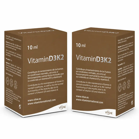 Vitae Health Innovation, S.L. Vitamina D3K2, 10Ml , embalagem 2