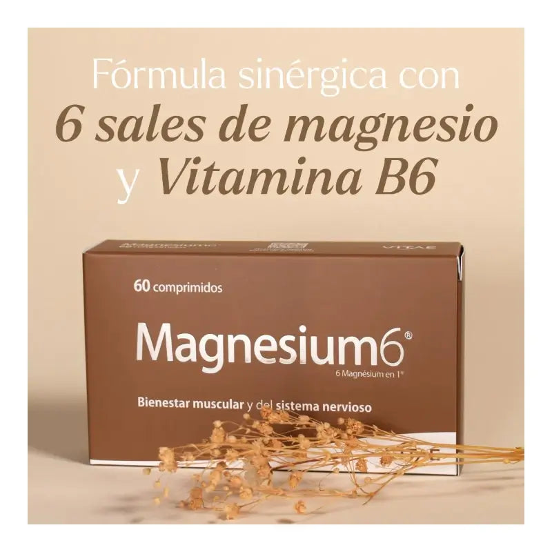 VITAE Magnesium6, 20 comprimidos