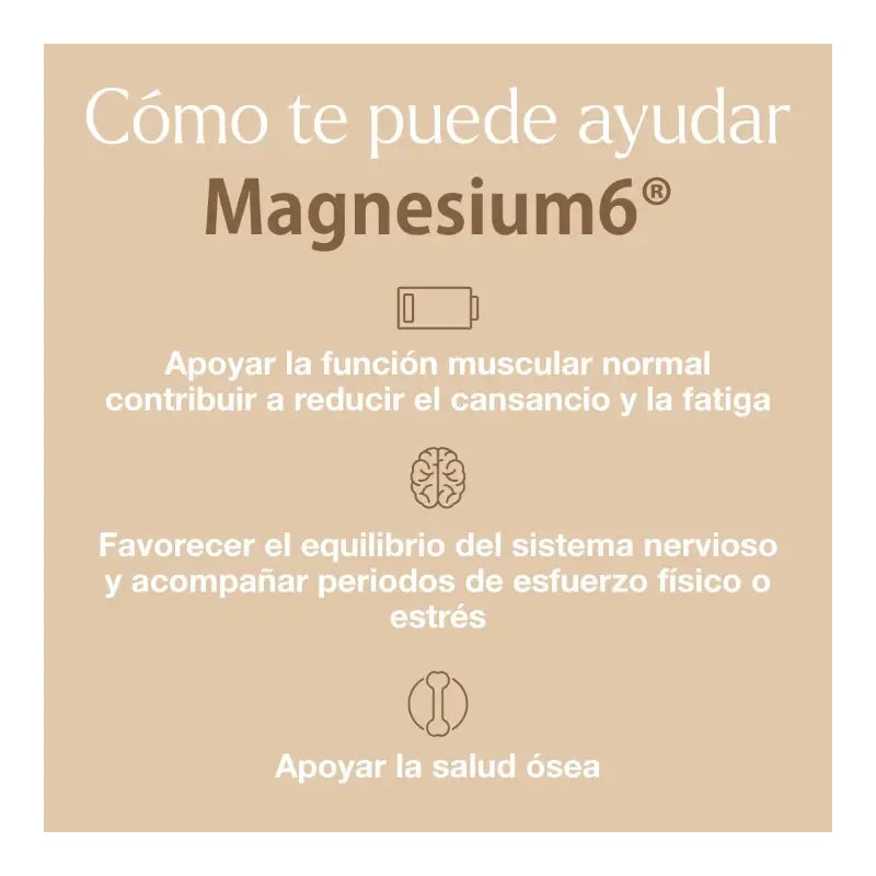 VITAE Magnesium6, 20 comprimidos