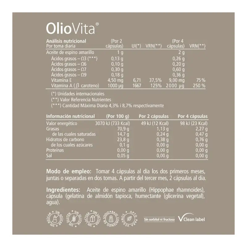 VITAE Oliovita, 60 cápsulas