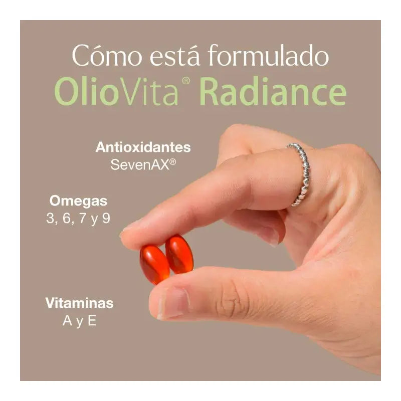 Vitae Oliovita Radiance, 120 cápsulas