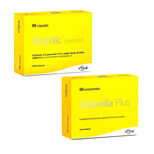 Pack Vitae Detox (Chlorella 60 + Vitarlic Cleanse 90)