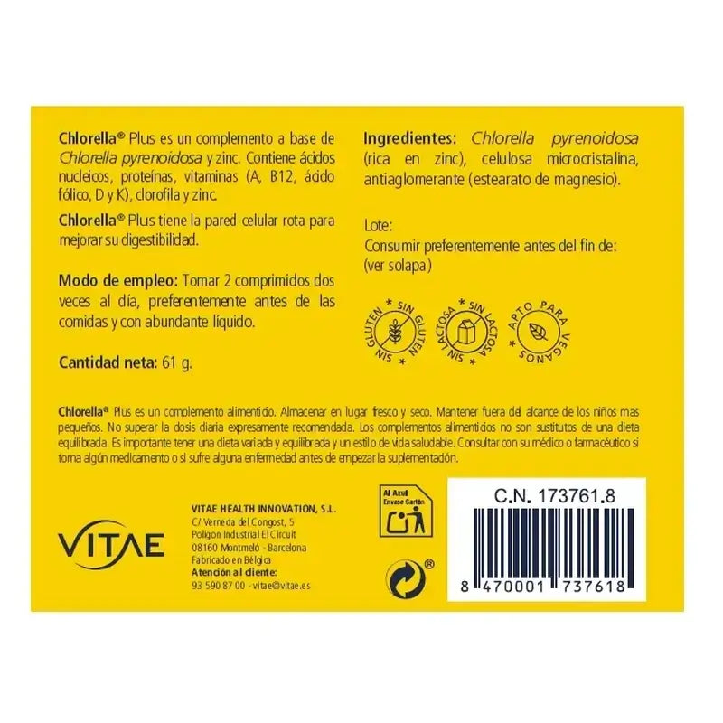Pack Vitae Detox (Chlorella 60 + Vitarlic Cleanse 90)