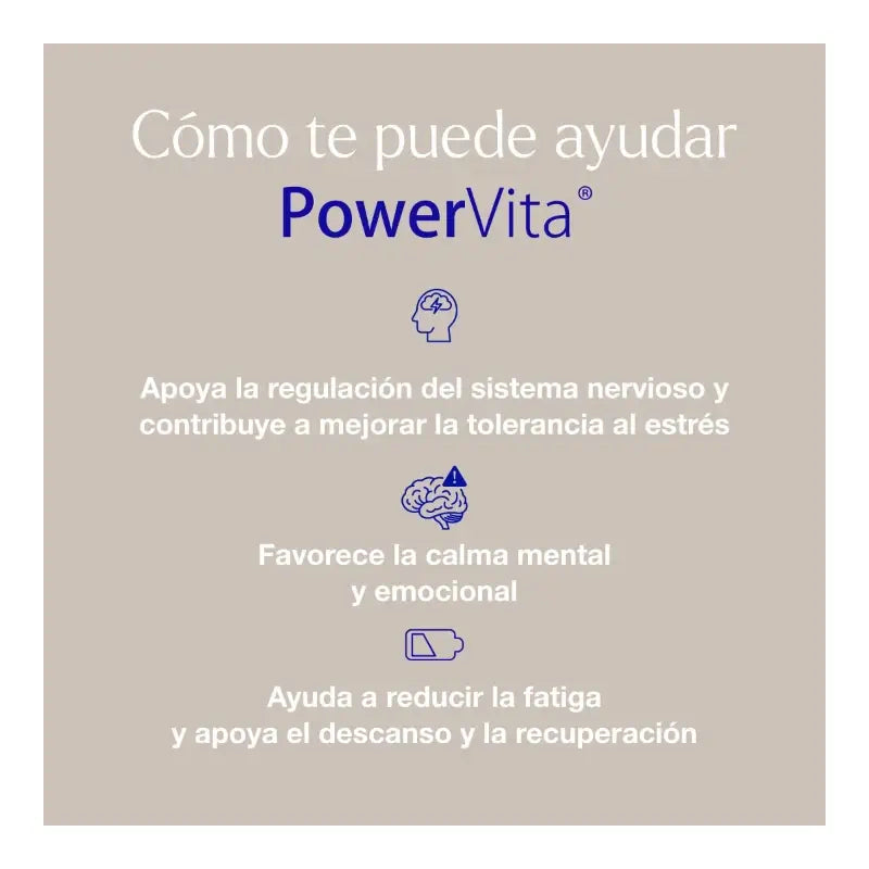 Vitae Powervita, Suplemento alimentar com Ashwagandha, 60 cápsulas