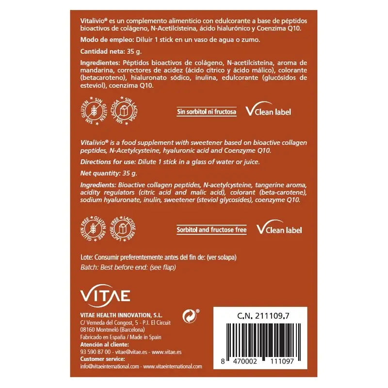 VITAE Vitalivio, 10 sticks