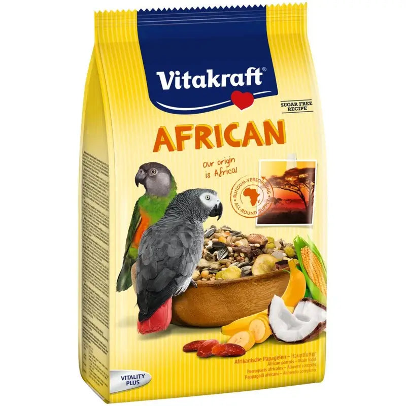 Vitakraft Papagaios Cinzentos Africanos 750 gramas
