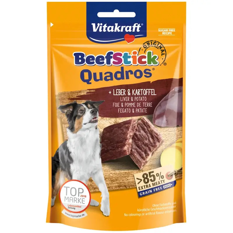 Vitakraft Beef Stick Quadros Fígado Batata 7x70 gramas