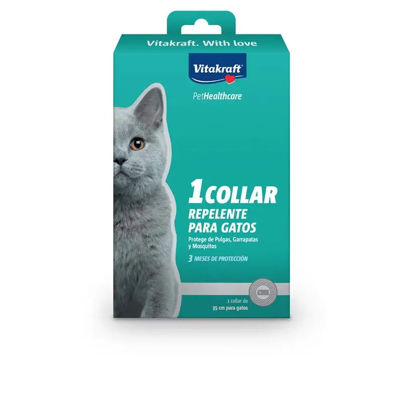 Vitakraft Coleira Biocida para Gatos, 1 unidade
