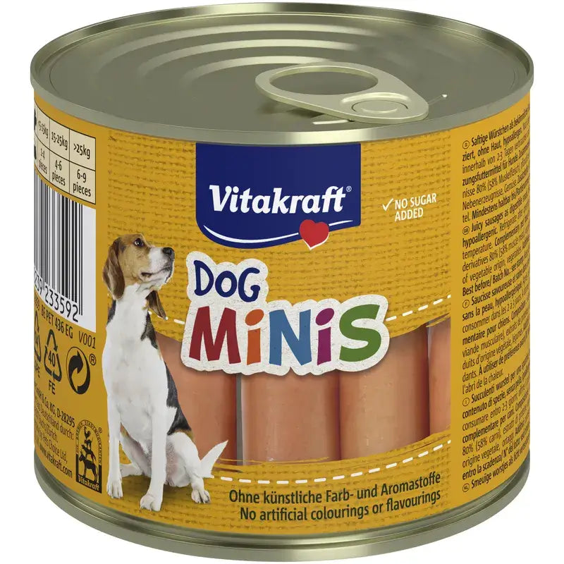 Vitakraft Dog Minis Salsichas 120 gramas