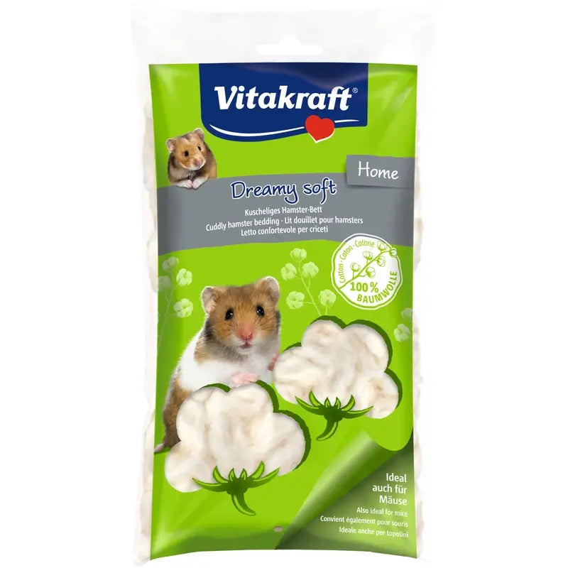 Vitakraft Dreamy Cama Macia para Hamsters 20 gramas