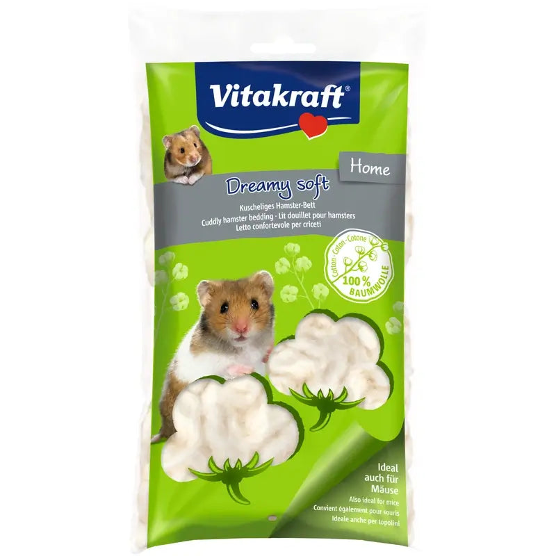 Vitakraft Dreamy Cama Macia para Hamsters 20 gramas