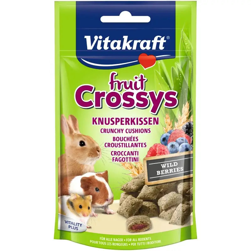 Vitakraft Fruit Crossy para Porquinhos-da-índia 9x50 gramas