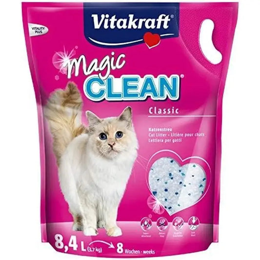 Vitakraft Magic Clean 8, 4 litros, 3,7 quilos, 3
