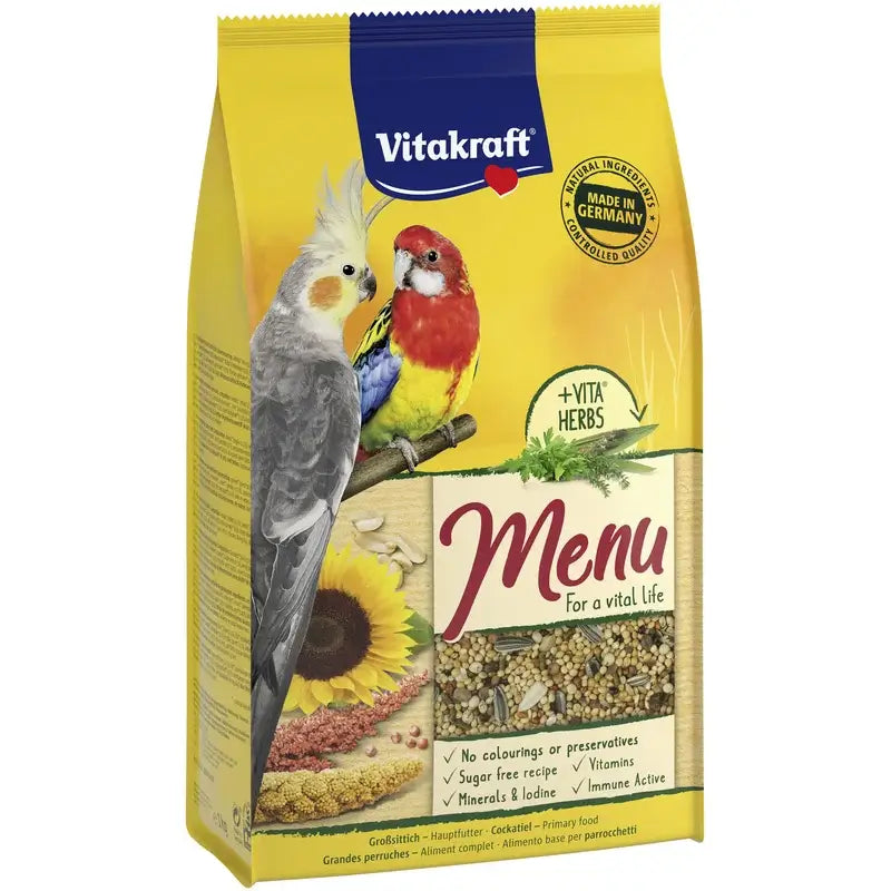 Vitakraft Menu Cotorras Premium 1 quilo