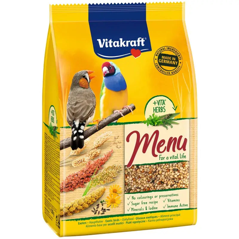 Vitakraft Menu Premium Exotics 500 gramas