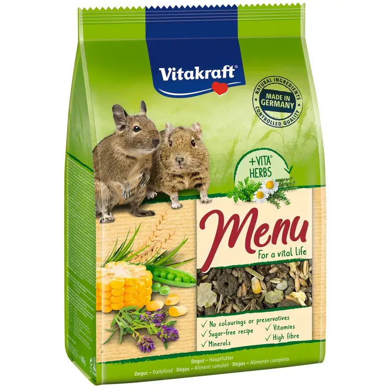 Vitakraft Menu Premium Vital Degus 5x600 gramas