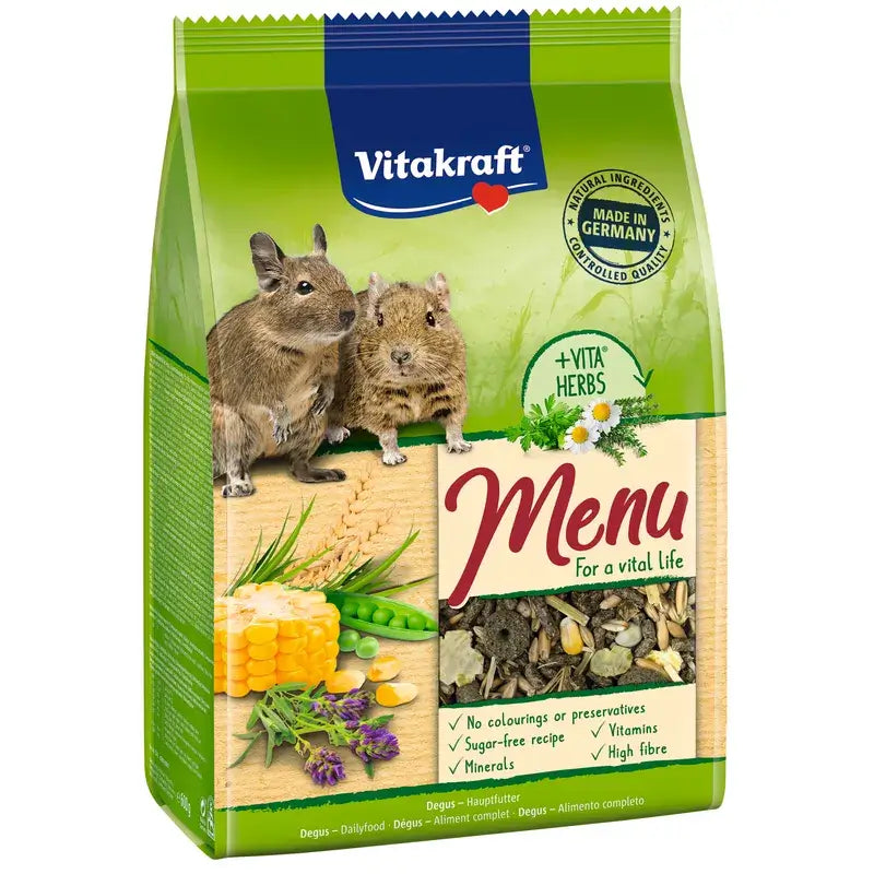 Vitakraft Menu Premium Vital Degus 5x600 gramas