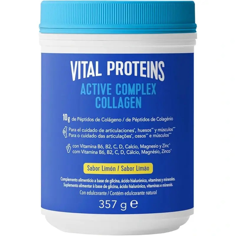 Vital Proteins Complexo Ativo de Colagénio Limão, 357 g
