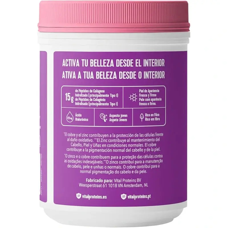 Vital Proteins Beauty Colagénio Antioxidante Sem Sabor, 315 g