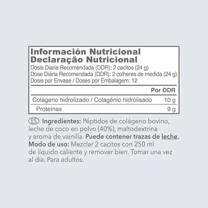 Vital Proteins Creme em Pó, Colagénio Sabor Baunilha, 295 g