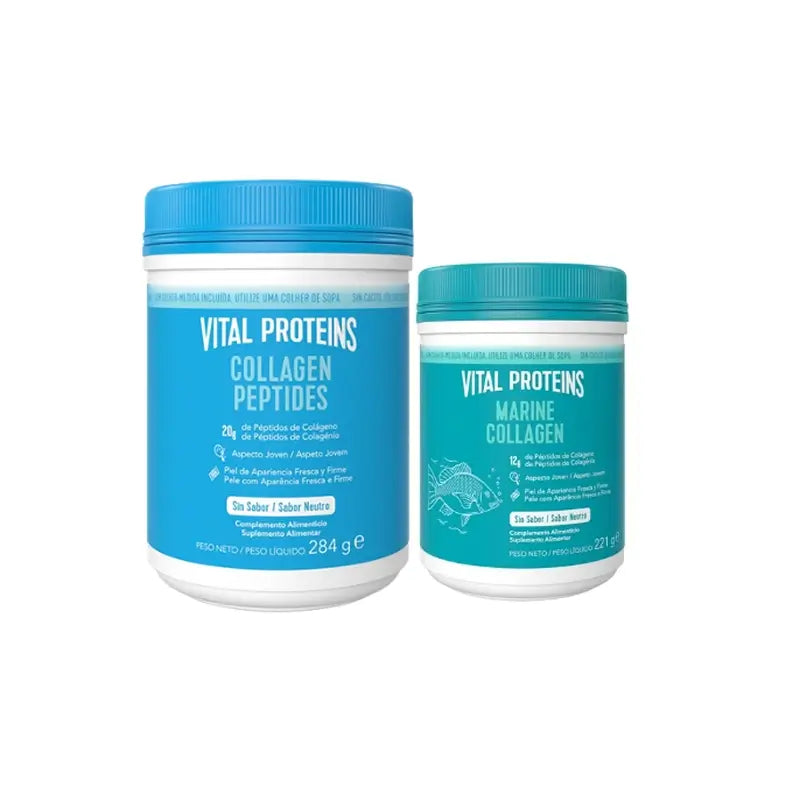 Vital Proteins Savings Pack Colagénio Vital Proteins Neutral Peptides & Marine