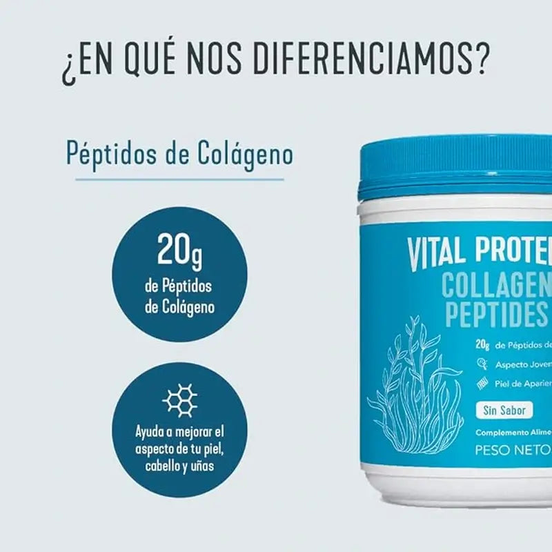 Vital Proteins Savings Pack Colagénio Vital Proteins Neutral Peptides & Marine