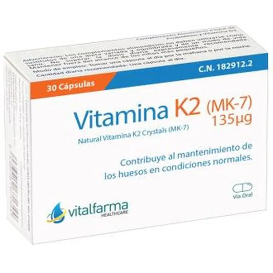 Vitalfarma Vitamina K2-7 30Comp.