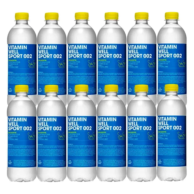 Vitamin Well Sport 002 , embalagem 12 x 500 ml