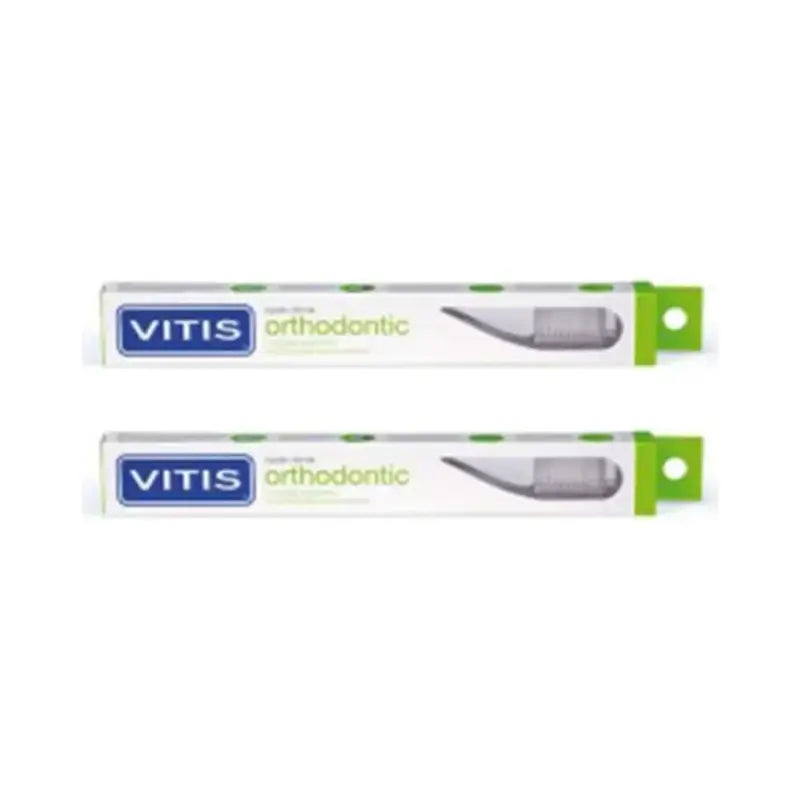 Vitis Orthodontic Toothbrush, 2 unidades