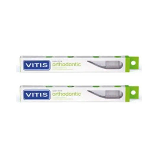 Vitis Orthodontic Toothbrush, 2 unidades