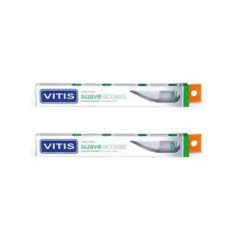 Vitis Access Escova de dentes macia, 2 unidades