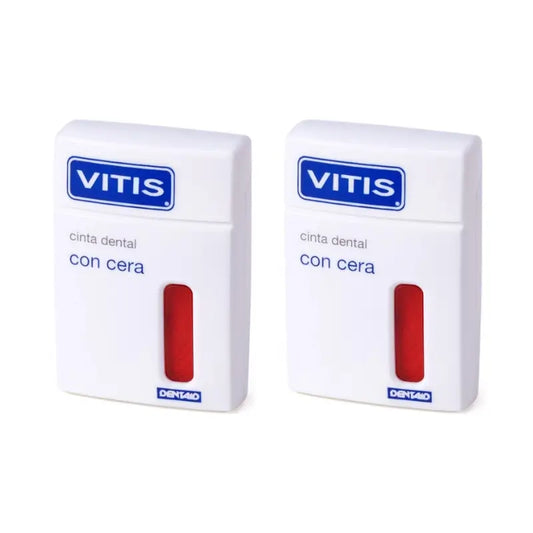 Fita dentária Vitis com cera 2X50 M