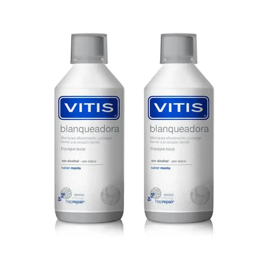Vitis Whitening Mouthwash, 2X500 Ml