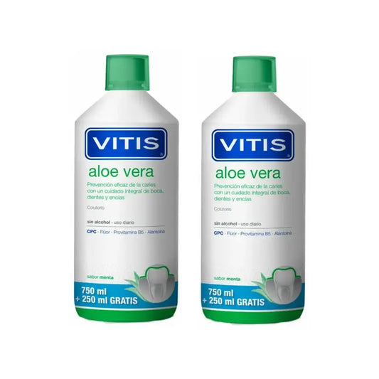 Vitis Aloé Vera Colutório, 2X1 Litro