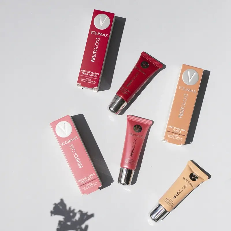 Volumax Fruitgloss Creme Hidratante Labial Morango 7,5 Ml.