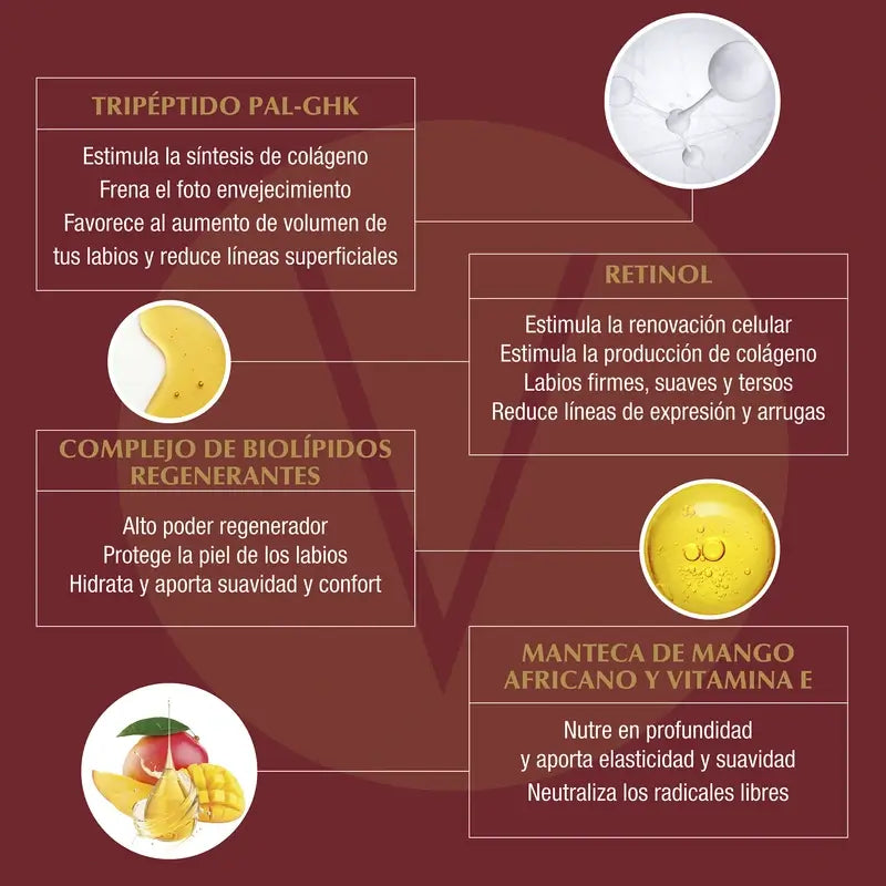 Volumax Redefinition Bálsamo Labial Reparador Volumizador Antirrugas 15ml