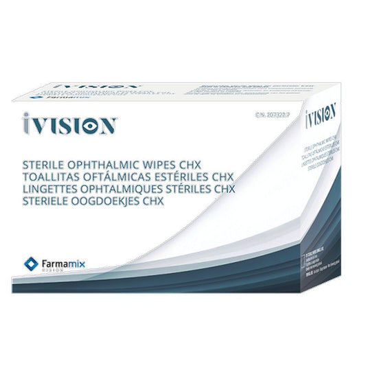 Ivision Ophthalmic Wipes Chx, 20 unidades