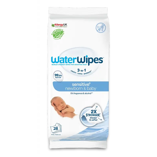 Waterwipes Toalhetes bebé Biodegradáveis, 28 Unidades