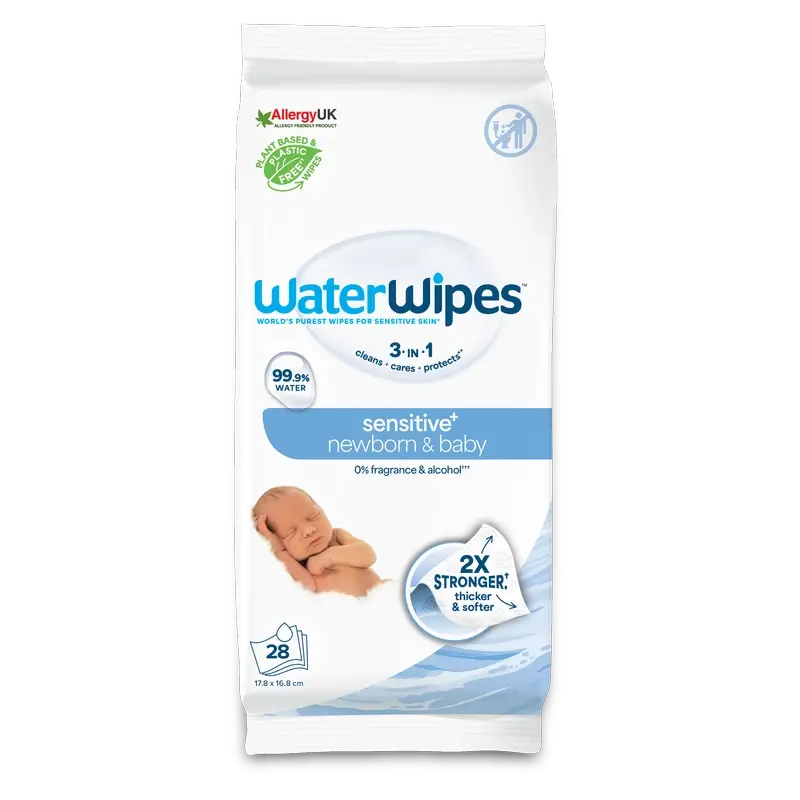 Waterwipes Toalhetes bebé Biodegradáveis, 28 Unidades