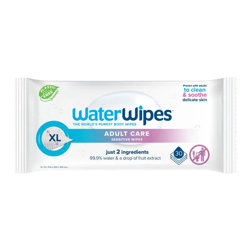 Toalhetes para adultos Waterwipes , 30 unidades