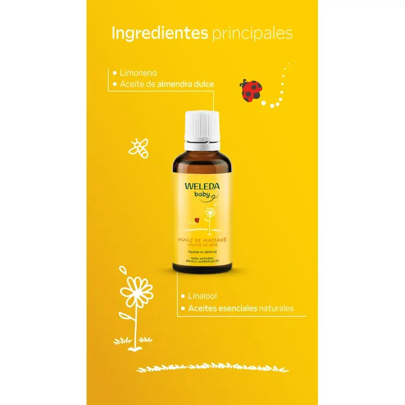 WELEDA ACEITE DE MASAJE TRIPITA DEL BEBE 50 ML