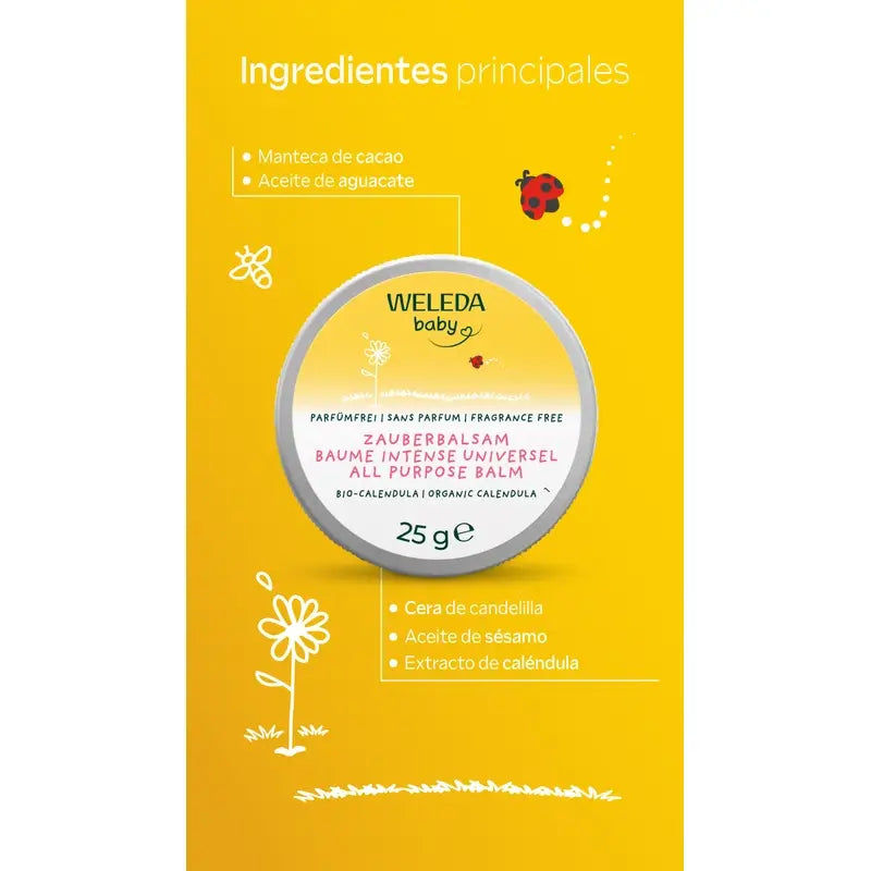 Weleda Calendula Intensive Multi-Purpose Balm, 25 g