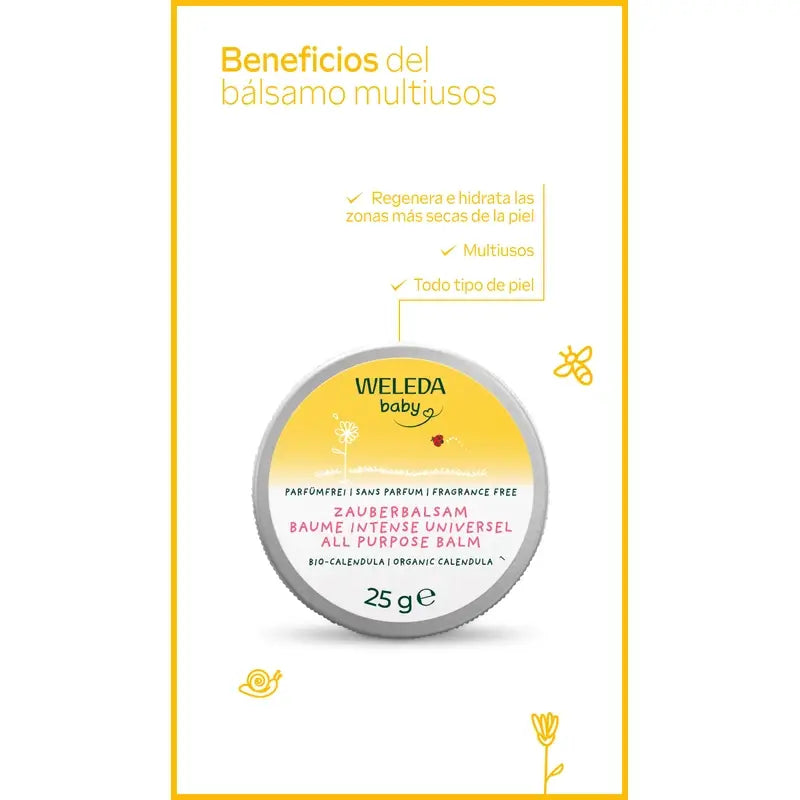 Weleda Calendula Intensive Multi-Purpose Balm, 25 g