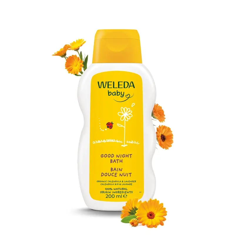 Weleda Calendula Banho de Boa Noite, 200 ml