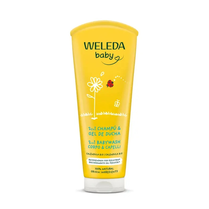 WELEDA CHAMPU Y GEL DE DUCHA CALENDULA 200 ML