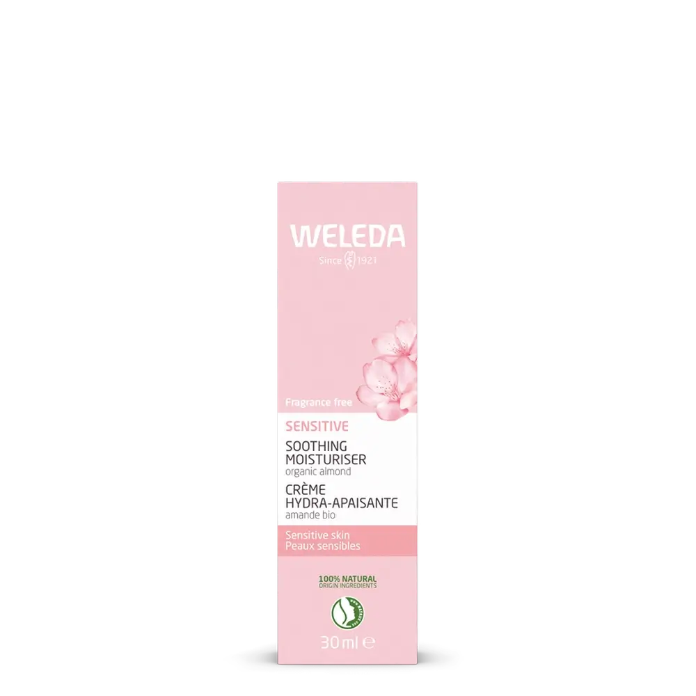 Weleda Amêndoa Creme Facial Suavizante (Pele Sensível), 30Ml