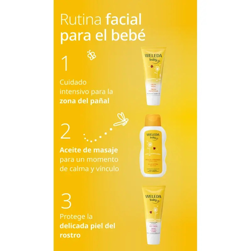 WELEDA CREMA PAÑAL BEBE DE CALENDULA  75 ML