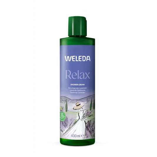 Gel de Duche Cremoso Weleda Lavender Relax, 400 ml