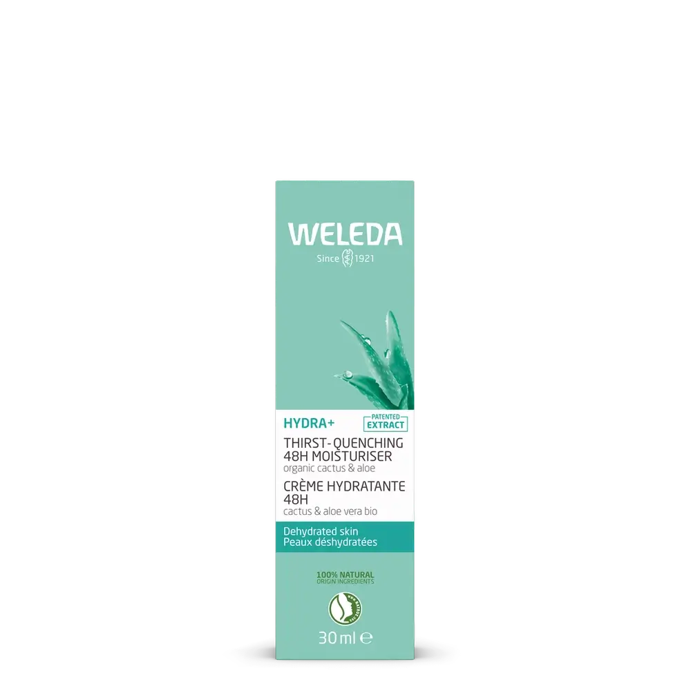 Weleda Hidra+ Creme Hidratante 48H, 30Ml