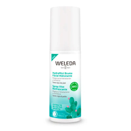 Weleda HydraMist Extracto de Cacto Hidratante Névoa Facial Hidratante